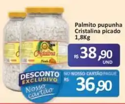 Paulistão Supermercados Palmito pupunha cristalina picado oferta