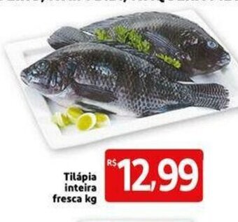Extra Supermercado Tilapia inteira fresca 1kg oferta