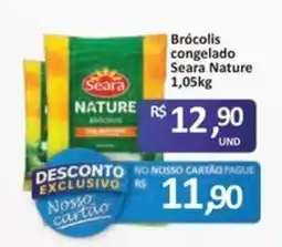 Paulistão Supermercados Brócolis congelado Seara Nature oferta