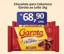 Paulistão Supermercados Chocolate para cobertura garoto ao leite oferta
