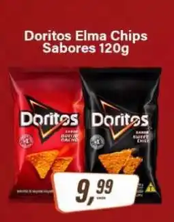 Rede Supermarket Doritos Elma Chips Sabores 120g oferta