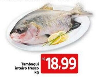 Tambaqui inteiro fresco 1kg