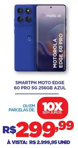 DB Supermercados Smartph moto edge 60 pro 5g 256gb azul oferta