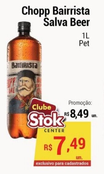 Stok Center Chopp Bairrista Salva Beer 1L oferta