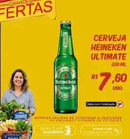 Supermercado LS Guarato Cerveja heineken ultimate oferta