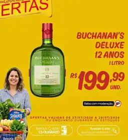 Supermercado LS Guarato Buchanan's deluxe 12 anos oferta