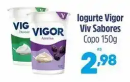 Supermercados Jau Serve Iogurte Vigor Viv Sabores oferta