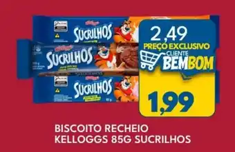 Rancho Bom Supermercados Biscoito recheio kelloggs sucrilhos oferta