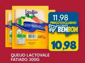 Rancho Bom Supermercados Queijo lactovale fatiado oferta
