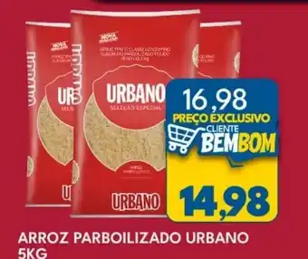 Rancho Bom Supermercados Arroz parboilizado urbano oferta