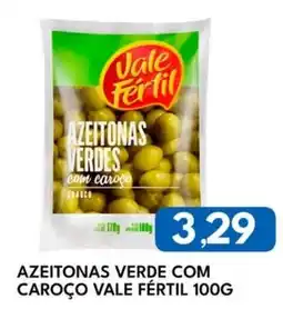 Rancho Bom Supermercados azeitonas verde com caroço vale fértil oferta