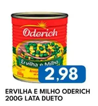 Rancho Bom Supermercados Ervilha e milho oderich oferta