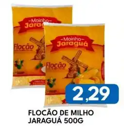 Rancho Bom Supermercados Flocão de milho jaraguá oferta