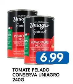 Rancho Bom Supermercados Tomate pelado conserva uniagro oferta