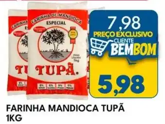 Rancho Bom Supermercados Farinha mandioca tupã oferta