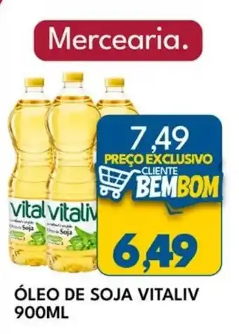 Rancho Bom Supermercados Óleo de soja vitaliv oferta