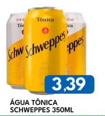 Rancho Bom Supermercados Água tônica schweppes oferta