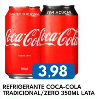 Rancho Bom Supermercados Refrigerante coca-cola tradicional/zero oferta