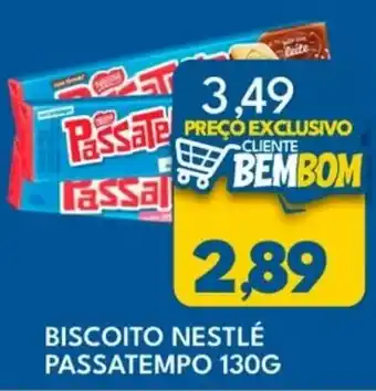 Rancho Bom Supermercados Biscoito nestlé passatempo oferta
