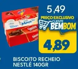 Rancho Bom Supermercados Biscoito recheio nestlé oferta