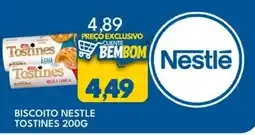 Rancho Bom Supermercados Biscoito nestle tostines oferta
