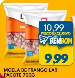 Rancho Bom Supermercados Moela de frango lar oferta