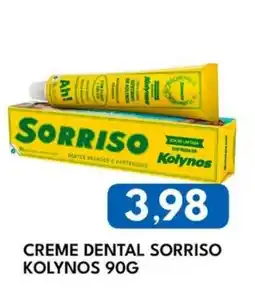 Rancho Bom Supermercados Creme dental sorriso kolynos oferta