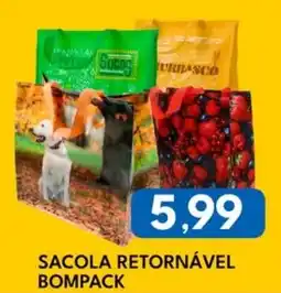 Rancho Bom Supermercados Sacola retornável bompack oferta