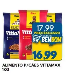 Rancho Bom Supermercados Alimento p/cães vittamax oferta