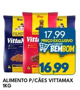 Rancho Bom Supermercados Alimento p/cães vittamax oferta