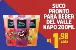 Bahamas Mix suco pronto para beber del valle kaapo oferta