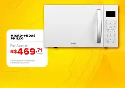 Casa e Vídeo Micro-ondas philco oferta