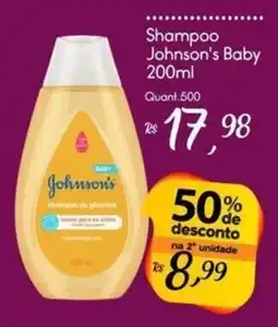 Giassi Supermercados Shampoo johnson's baby oferta