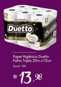 Giassi Supermercados Papel Higiênico Duetto oferta