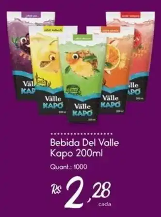 Giassi Supermercados Bebida Del Valle Kapo oferta
