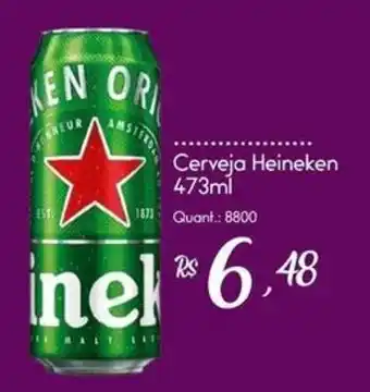 Giassi Supermercados Cerveja Heineken oferta