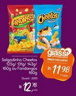 Giassi Supermercados Salgadinho Cheetos ou Fandangos oferta