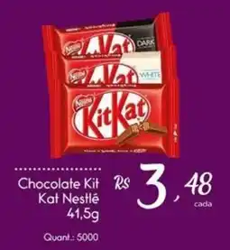 Giassi Supermercados Chocolate Kit Kat Nestlé oferta