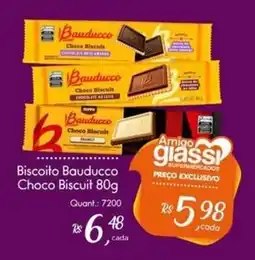 Giassi Supermercados Biscoito Bauducco Choco Biscuit oferta