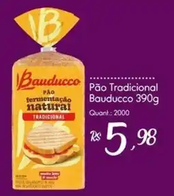 Giassi Supermercados Pão tradicional bauducco oferta
