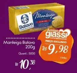 Giassi Supermercados Manteiga Batavo oferta