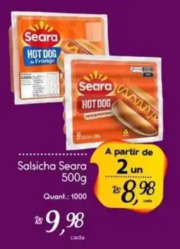 Giassi Supermercados Salsicha seara oferta