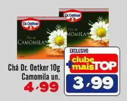 Rede Top Chá Dr. Oetker camomila oferta