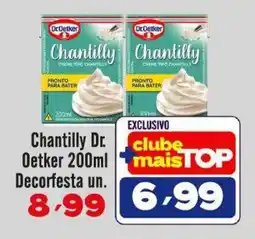 Rede Top Chantilly dr. oetker oferta