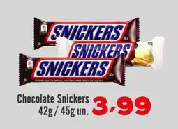 Rede Top Chocolate snickers oferta