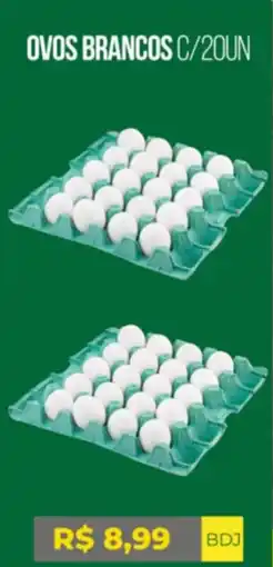 Vivendas Supermercados ovos brancos c/20un oferta