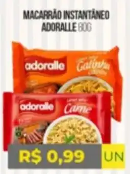 Vivendas Supermercados Macarrão instantâneo adoralle 80g oferta