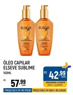 Supermercado Guará óleo capilar elseve sublime oferta