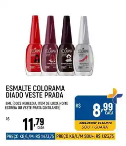 Supermercado Guará Esmalte colorama diado veste prada oferta