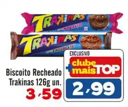 Rede Top Biscoito Recheado Trakinas oferta